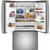 GE 27.7 Cu. Ft. French-Door Refrigerator 36-Inch Wide ADA in Fingerprint Resistant Stainless Steel