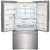 Frigidaire Gallery 23 Cu. Ft. Counter-Depth  French Door Refrigerator 36-Inch Wide in Smudge-Proof Stainless Steel