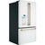 Cafe 27.7 Cu. Ft. French-Door Refrigerator 36-Inch Wide in Matte White with Brushed Bronze Hardware