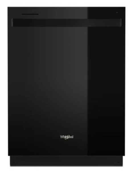 Whirlpool 24" Black Large Capacity Dishwasher With 3rd Rack