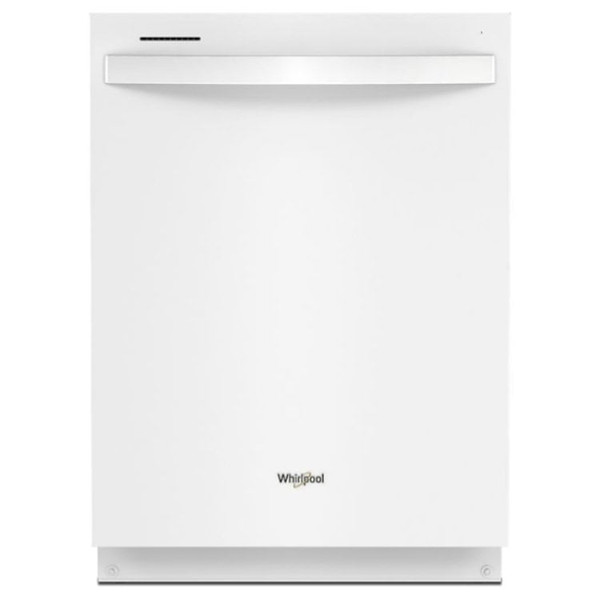 Whirlpool 24" White Large Capacity Dishwasher With 3rd Rack