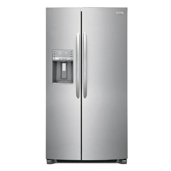 Frigidaire Gallery 25.6 Cu. Ft. Side-By-Side Refrigerator 36-Inch in Stainless Steel