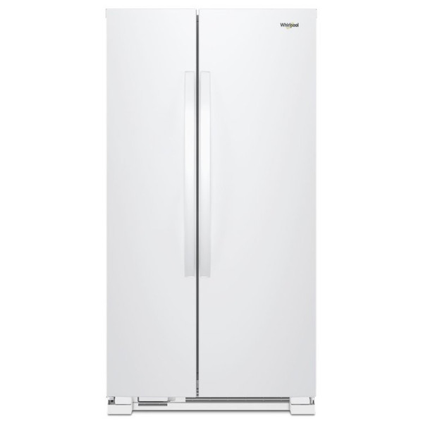 Whirlpool 22 Cu. Ft. Side-By-Side Refrigerator 33-Inch Wide in White