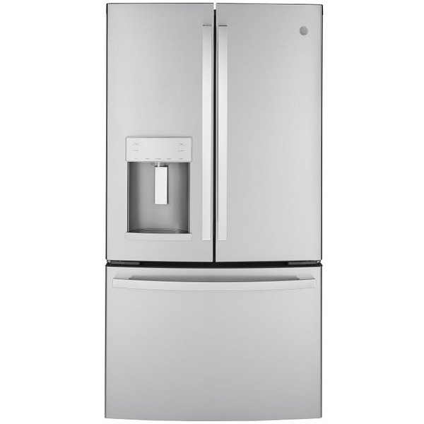GE 22.1 Cu. Ft. Counter-Depth French-Door Refrigerator 36-Inch Wide ADA in Fingerprint Resistant Stainless Steel