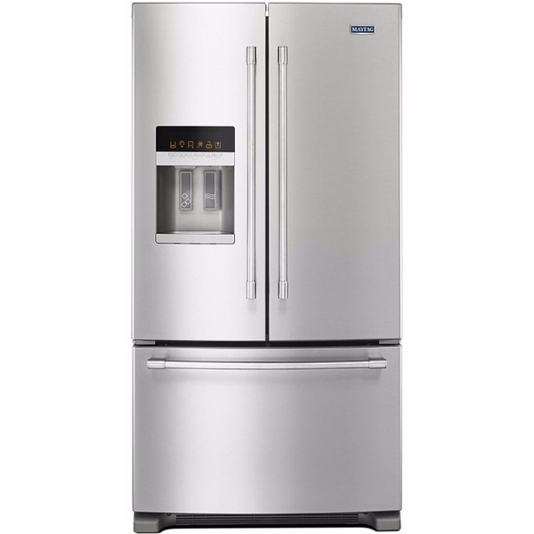 Maytag 25 Cu. Ft. French Door Refrigerator 36-Inch Wide in Fingerprint Resistant Stainless Steel