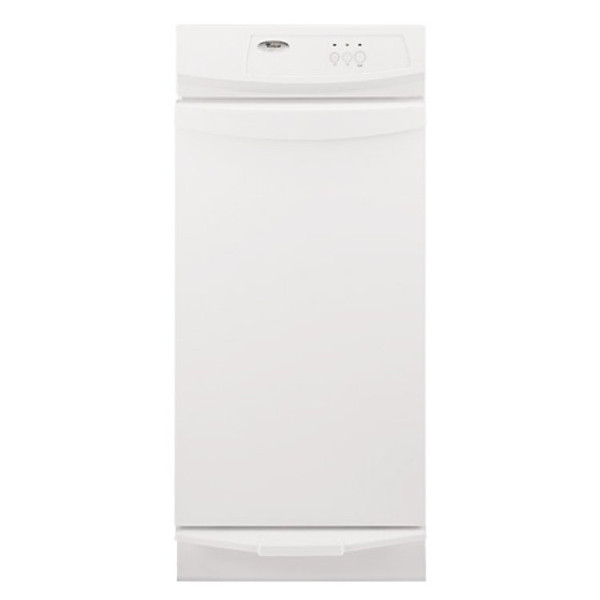 Whirlpool 15" White Convertible Trash Compactor
