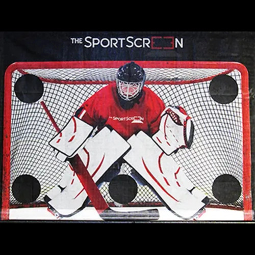 The SportScreen Target Hockey Goalie xHockeyProducts.com USA