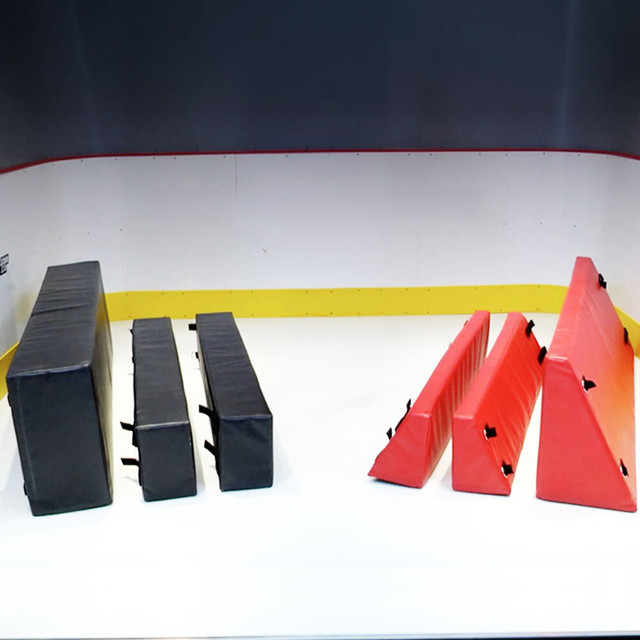 xDividers curtain rink divider splitting a rink into cross-ice zones