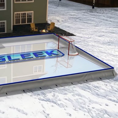 Iron Sleek 20 X 20 Skating Rink Kit Xhockeyproducts Usa