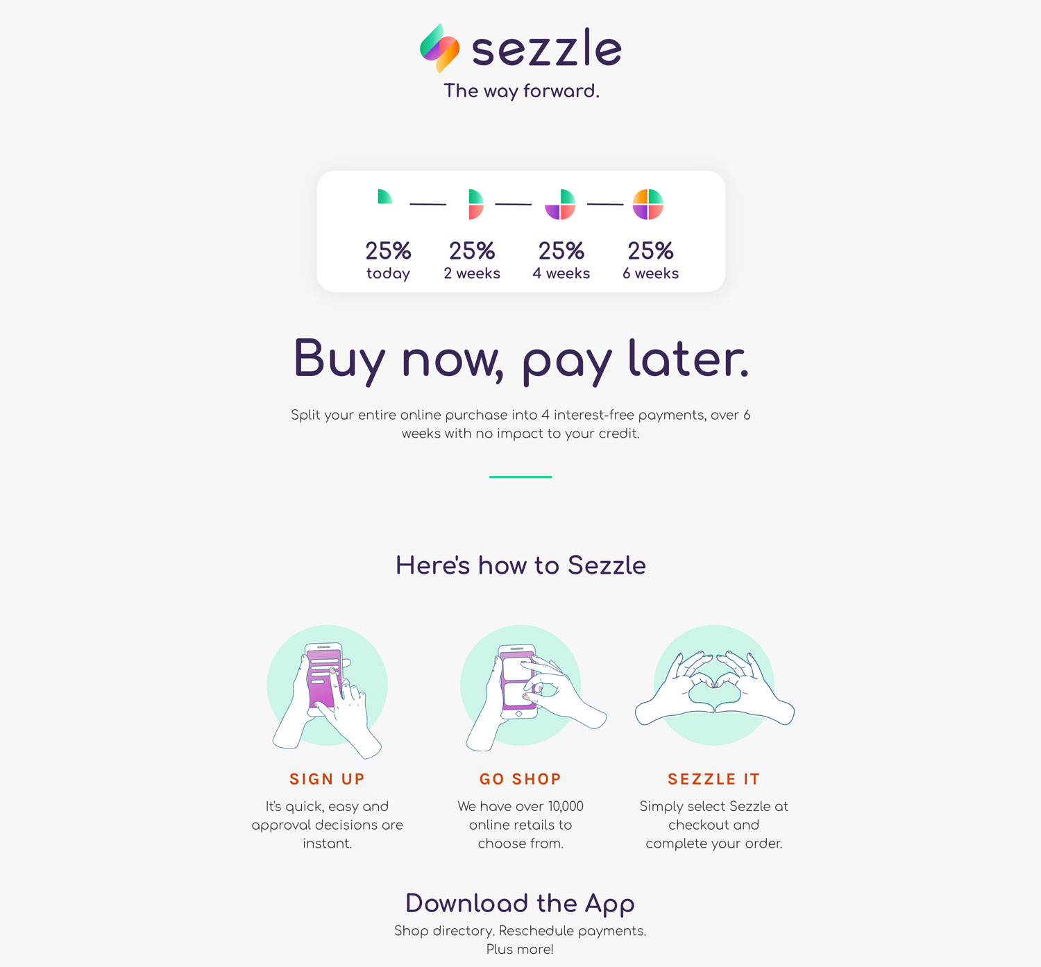 Buy Now Pay Later Anywhere with Sezzle