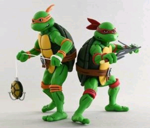 neca raphael and michelangelo