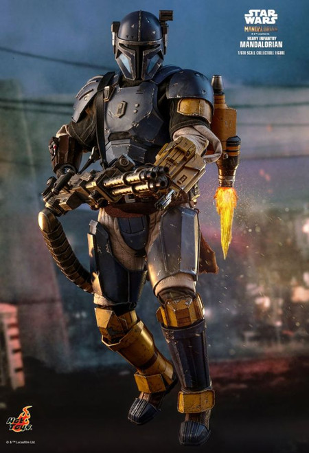 Star Wars: The Mandalorian - Heavy Infantry Mandalorian 1:6 Scale 12" Action Figure