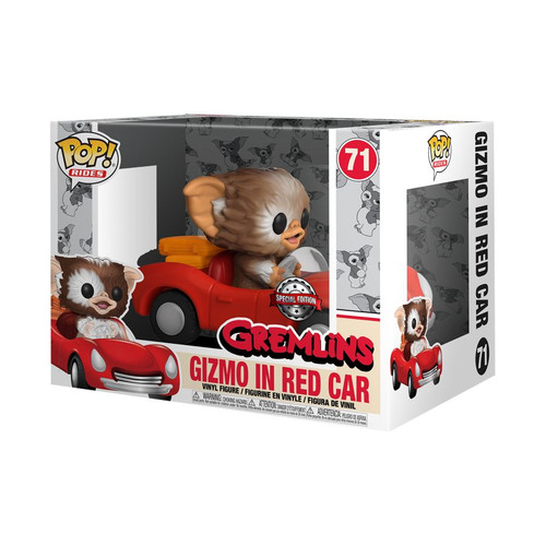 gizmo red car funko