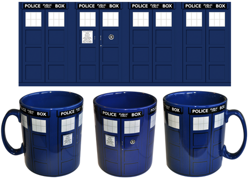 Doctor Who - TARDIS Mega Mug
