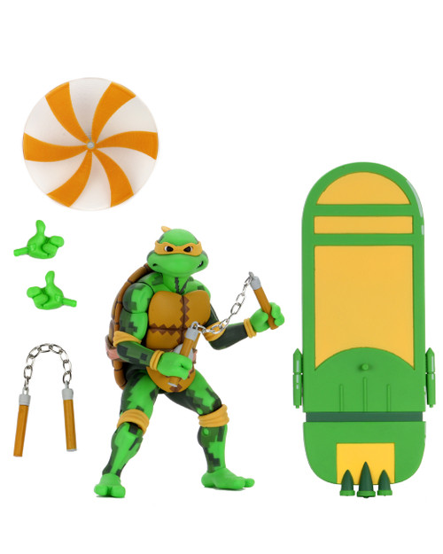 Teenage Mutant Ninja Turtles: Turtles in Time 7� Scale Action Figures � Series 2 - Michaelangelo 634482541173