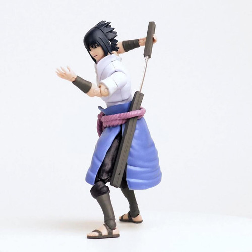 Naruto Shippuden Sasuke Uchiha BST AXN 5" Action Figure

5″ collectible figurine with 22 points of articulation, removable / interchangeable hands, plus accessories and collector’s cards. Packaged in a clear window box.

850018355353