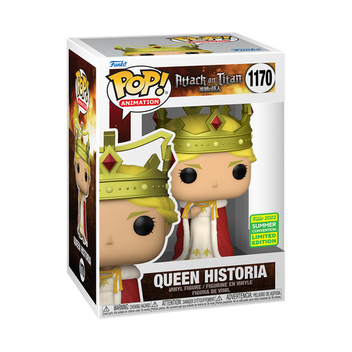 Attack on Titan - Queen Historia Pop! SDCC 2022 RS