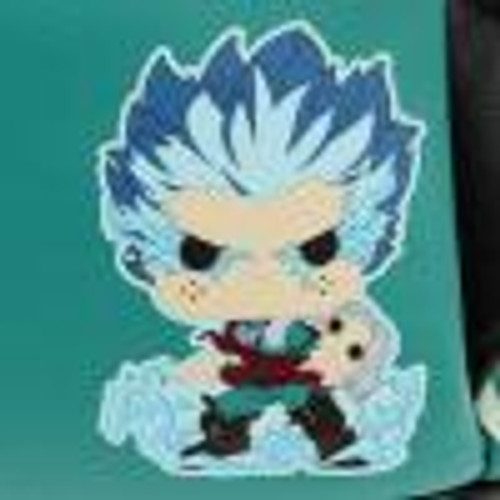 My Hero Academia - Pop! Deku Infinity Cosplay Glow in the Dark 10” Faux Leather Mini Backpack