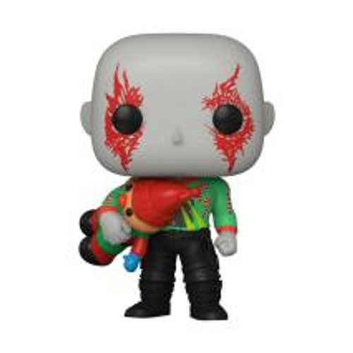 Guardians of the Galaxy Holiday Special - Drax Pop! Vinyl

Deck the galaxy this holiday season with Pop! Drax from Marvel Studios’ The Guardians of the Galaxy Holiday Special. Pop! Drax, ,armed with a toy elf, looks ready for festive heroic fun. Join him for action-packed, holiday-themed adventures through the cosmos.

889698643306