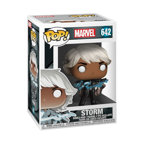 X-Men (2000) - Storm 20th Anniversary Pop! Vinyl

Ororo Monroe, AKA Storm
From Marvel Comics' X-Men movie series
As portrayed by Halle Berry
Made of plastic/vinyl
Approximately 3.75" tall
Window box packaging

889698492881