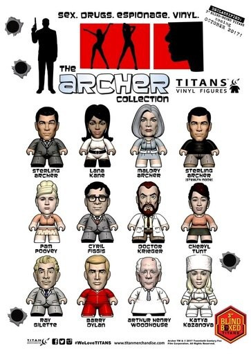 Archer - Titans Blind Box - 1 Piece Assorted