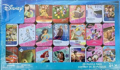 Disney Puzzle Tins - Assorted