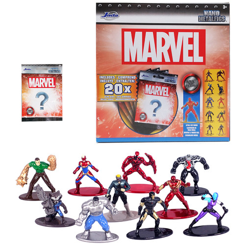 Nano Metalfigs - Marvel Die Cast Figures Blind Pack (Single)

801310322819