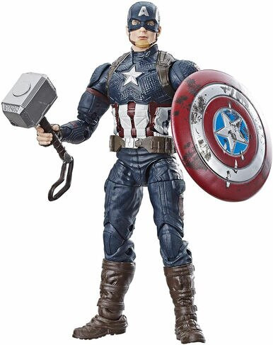 Marvel Legends Series: 6" Captain America Power and Glory Action Figure