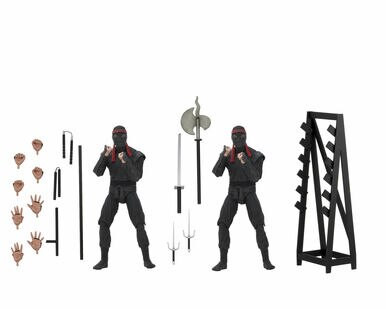 Teenage Mutant Ninja Turtles (1990) - Foot Soldier 7" Action Figure 2-pack