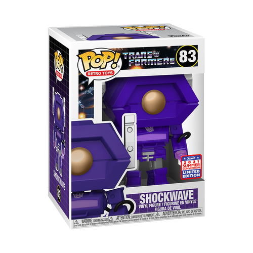 Transformers - Shockwave Pop! SDCC 21 RS
889698555524