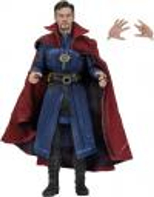 Doctor Strange - Doctor Strange 1:4 Scale Action Figure

Based on his on-screen appearance, the former surgeon turned student of the mystic arts stands 18 � tall and features the likeness of Benedict Cumberbatch. The figure is supremely poseable, with over 25 points of articulation, and wears a detailed fabric Cloak of Levitation with inner wire armature, so that it can be posed like the sentient relic it is.

Includes Eye of Agamotto, Sling Ring and a pair of alternate hands.

634482614822