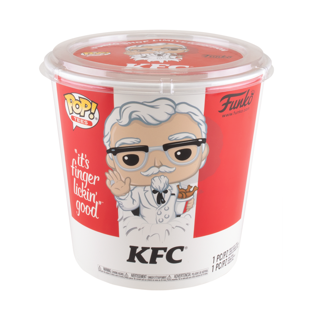 Pop! Icons: KFC ? Gold Colonel Sanders + Pop! Tee