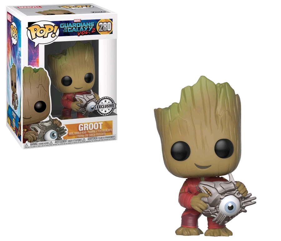 Funko POP Movies: Guardians of The Galaxy 2 Toddler Groot Toy Figure