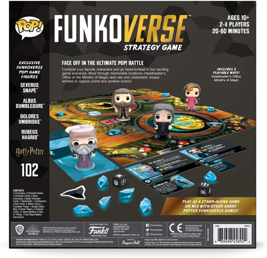 Funkoverse - Harry Potter 102 4pk Board 