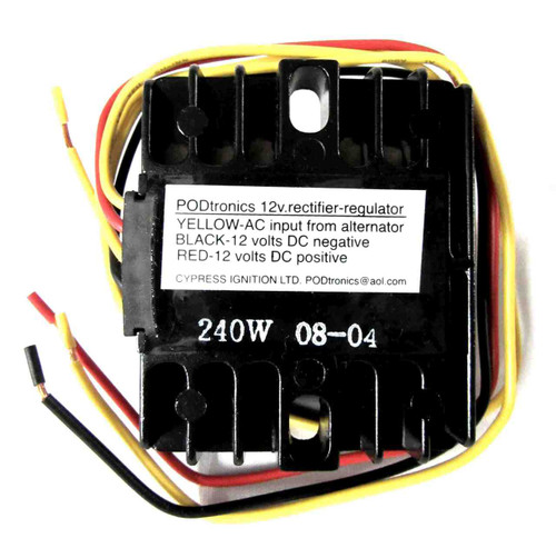 PODTRONICS 3 PHASE 12V RECTIFIER-REGULATOR