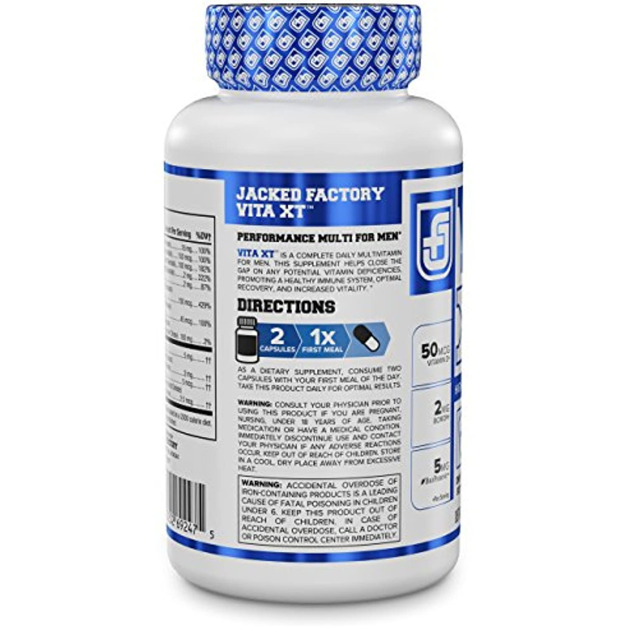 VITA XT Multivitamin for Men Elite Daily Mens Multivitamin Supplement