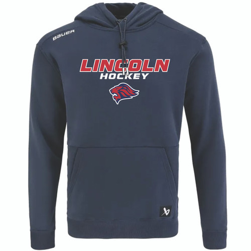 Lincoln Hockey Bauer Hoody Navy