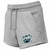 BNS Gray Cotton Sweat Shorts