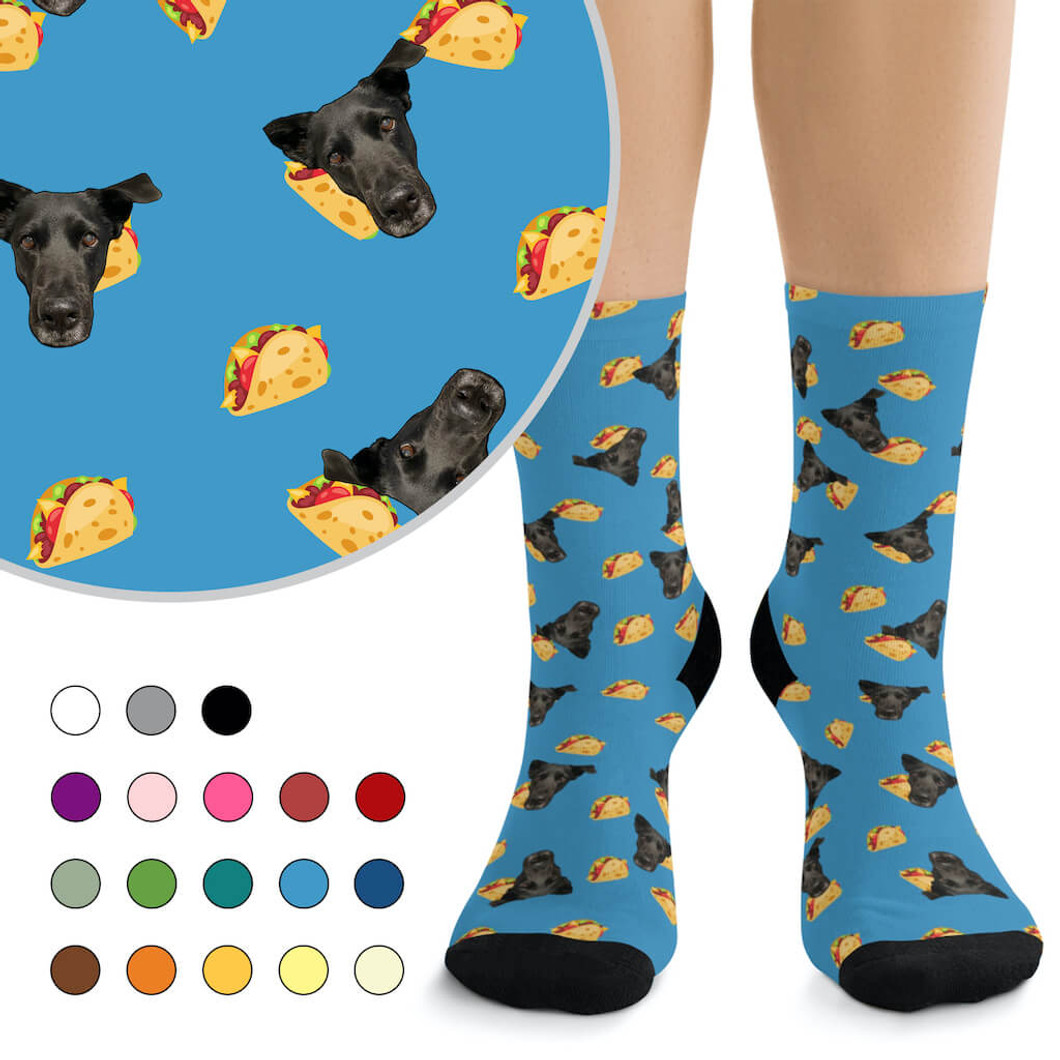Custom Socks - Tacos