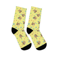 Custom Socks - Hearts, Fish Bones, Paws (color)
