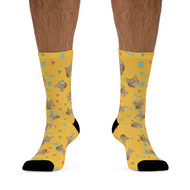 Custom Socks - Hearts, Fish Bones, Paws (color)