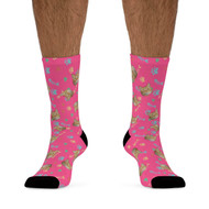 Custom Socks - Hearts, Fish Bones, Paws (color)