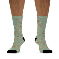 Custom Socks - Hearts, Fish Bones, Paws (color)