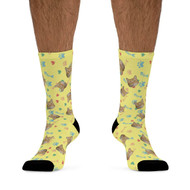 Custom Socks - Hearts, Fish Bones, Paws (color)