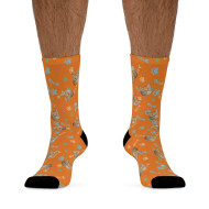 Custom Socks - Hearts, Fish Bones, Paws (color)