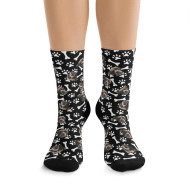 Custom Dog Photo Socks - Paws & Bones