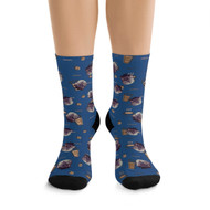 Custom Socks - Coffee