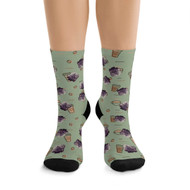 Custom Socks - Coffee