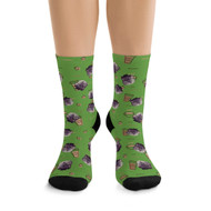 Custom Socks - Coffee