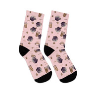 Custom Socks - Coffee